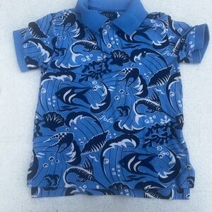 Ralph Lauren toddler Reef print polo